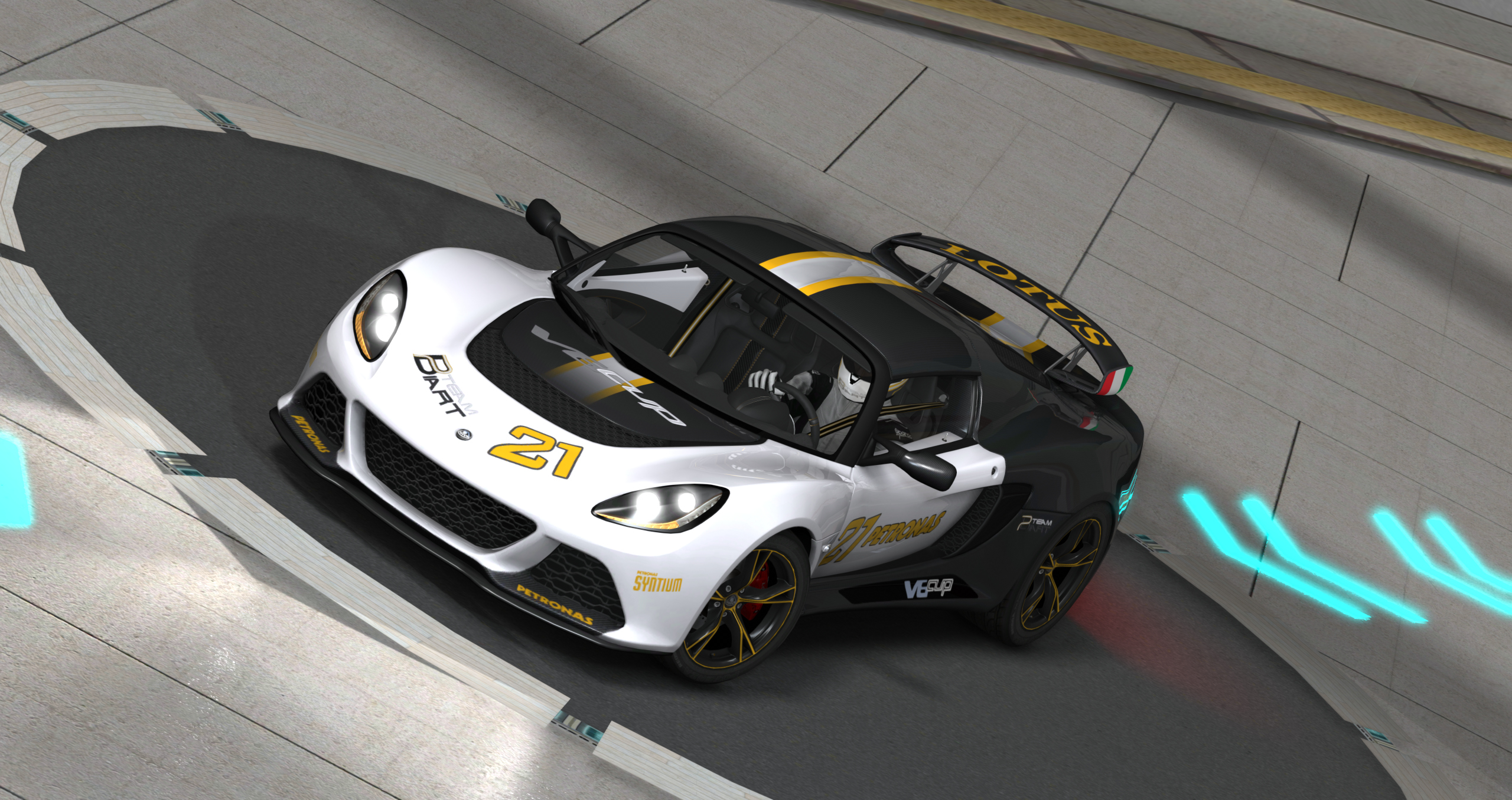 Lotus Exige V6 CUP, skin BiART_21_TeamBiart_Cup