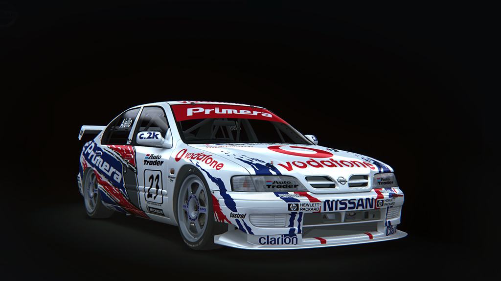 Nissan Primera BTCC, skin vodafone_23