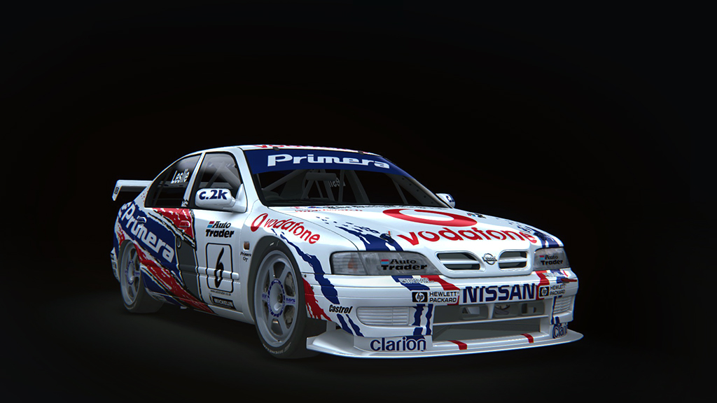 Nissan Primera BTCC, skin vodafone_6