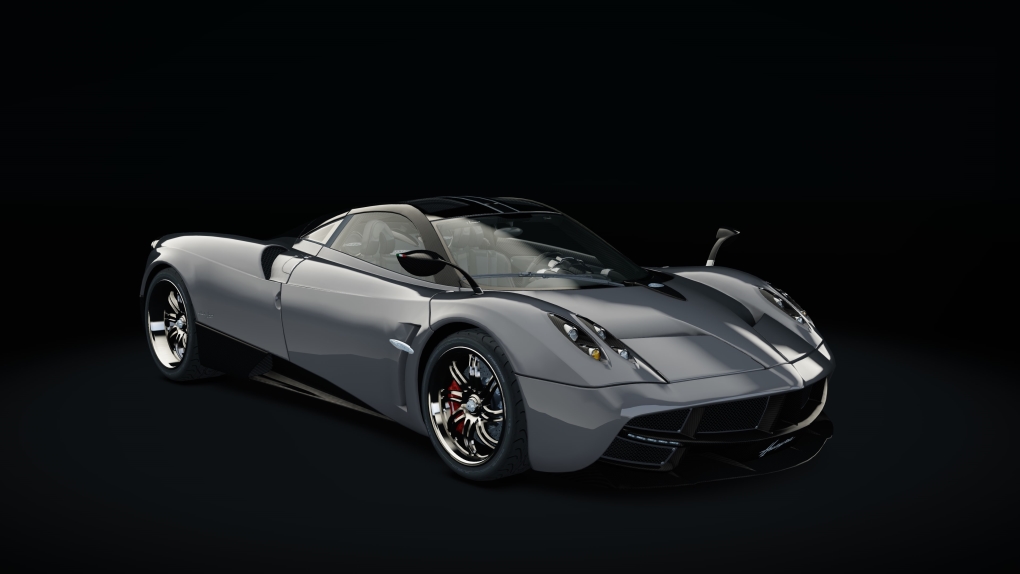 Pagani Huayra, skin graphite