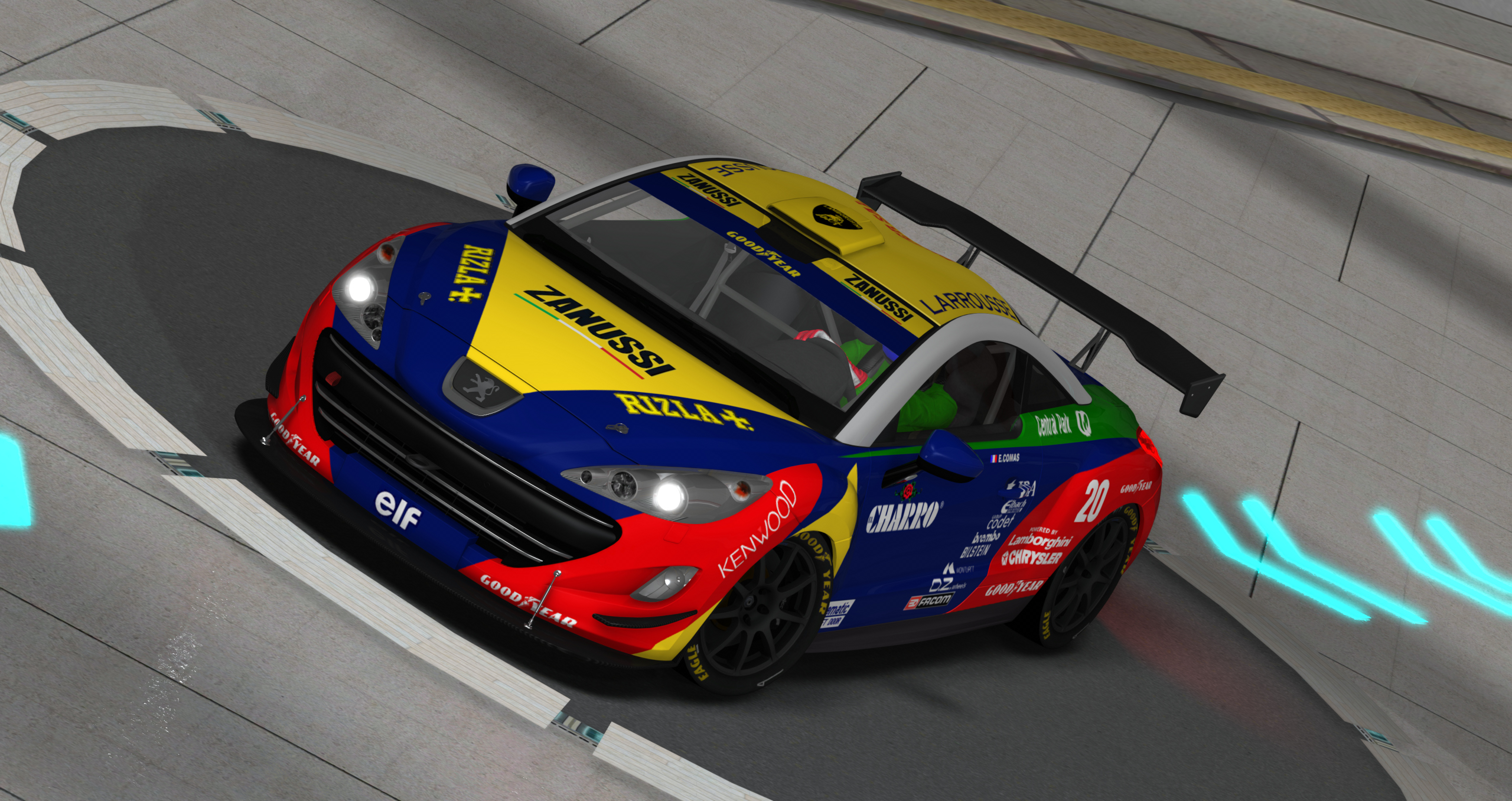 Peugeot RCZ Racing Cup, skin Larrousse