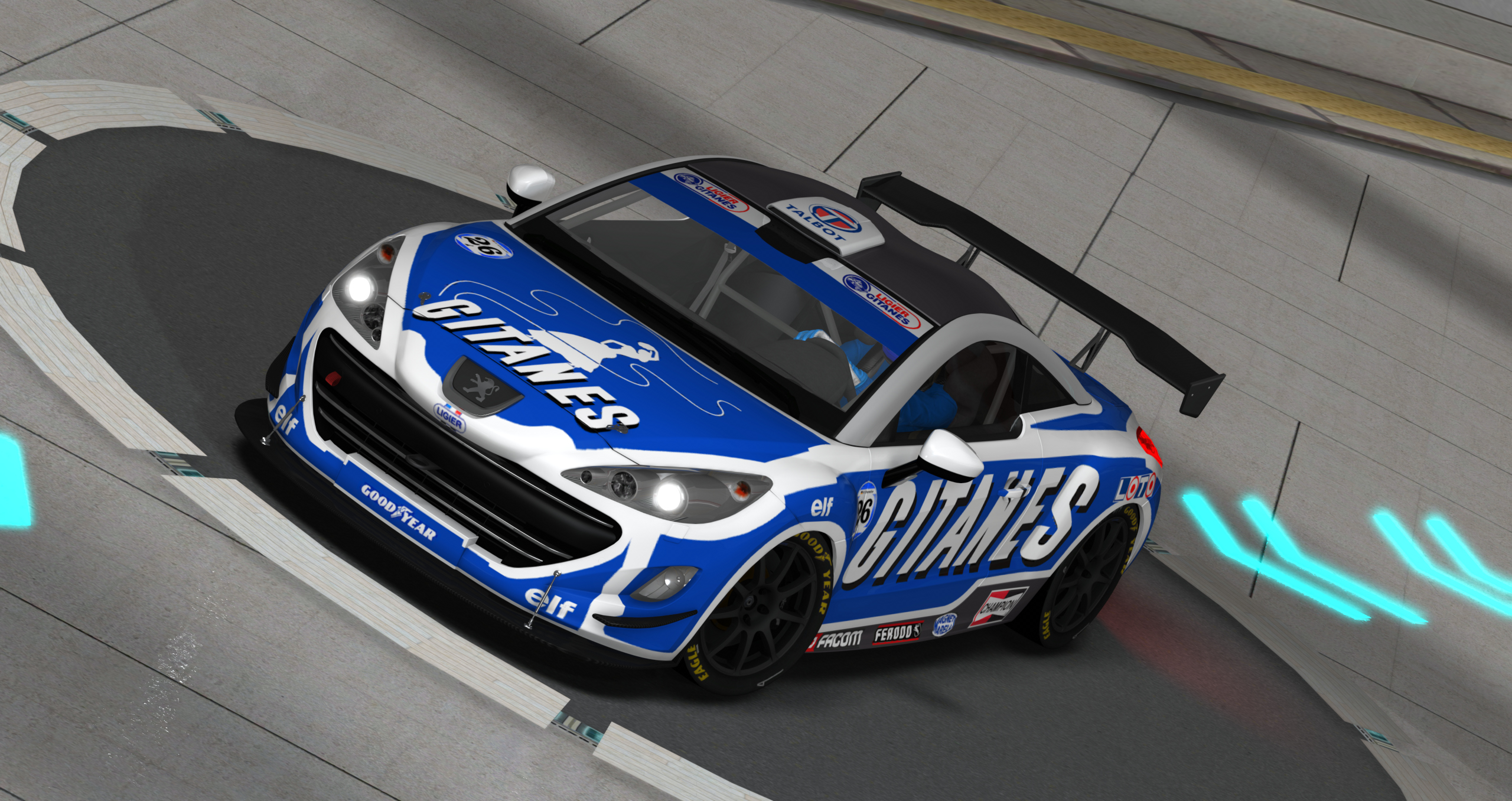 Peugeot RCZ Racing Cup, skin Ligier