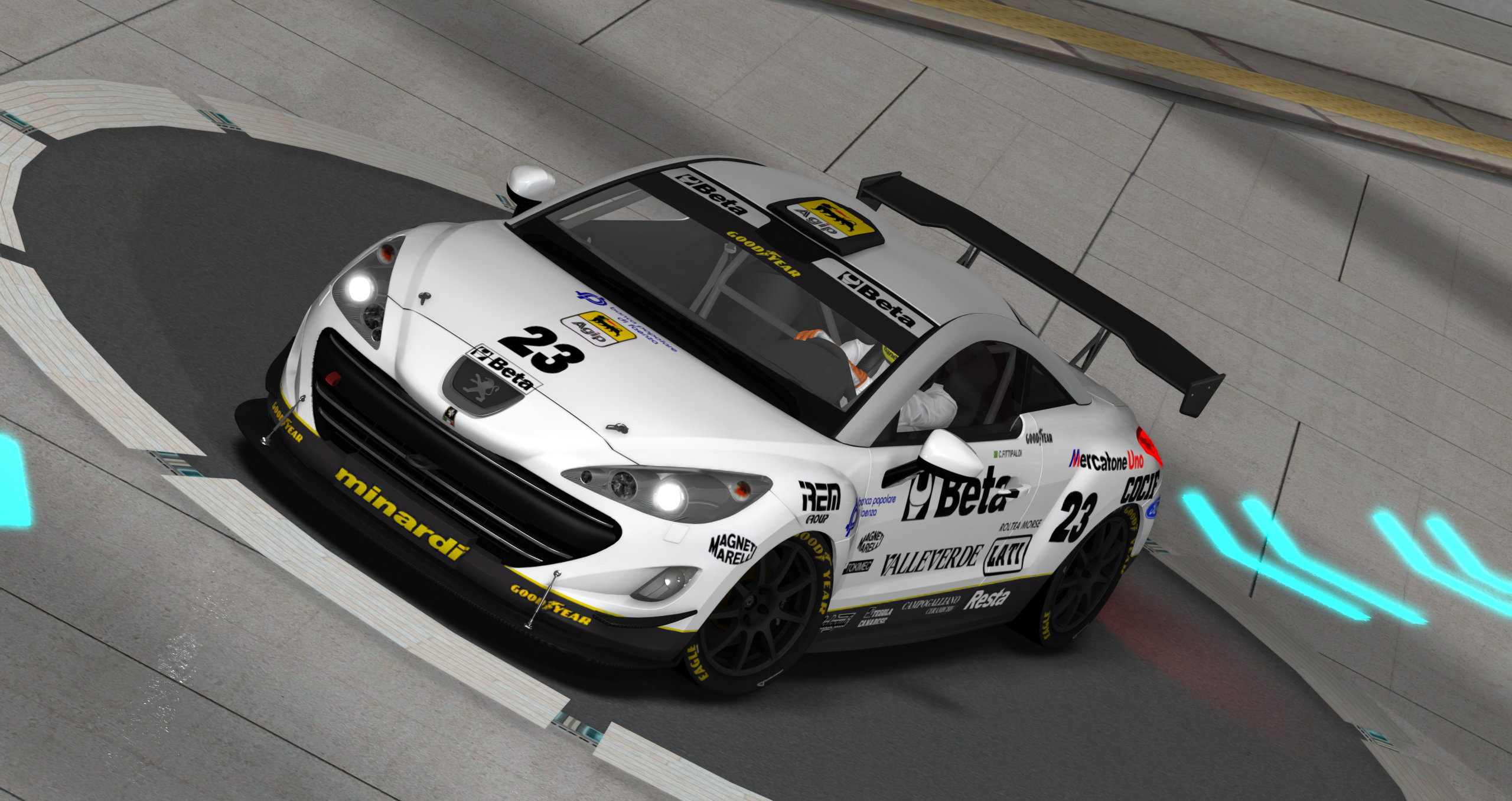 Peugeot RCZ Racing Cup, skin Minardi