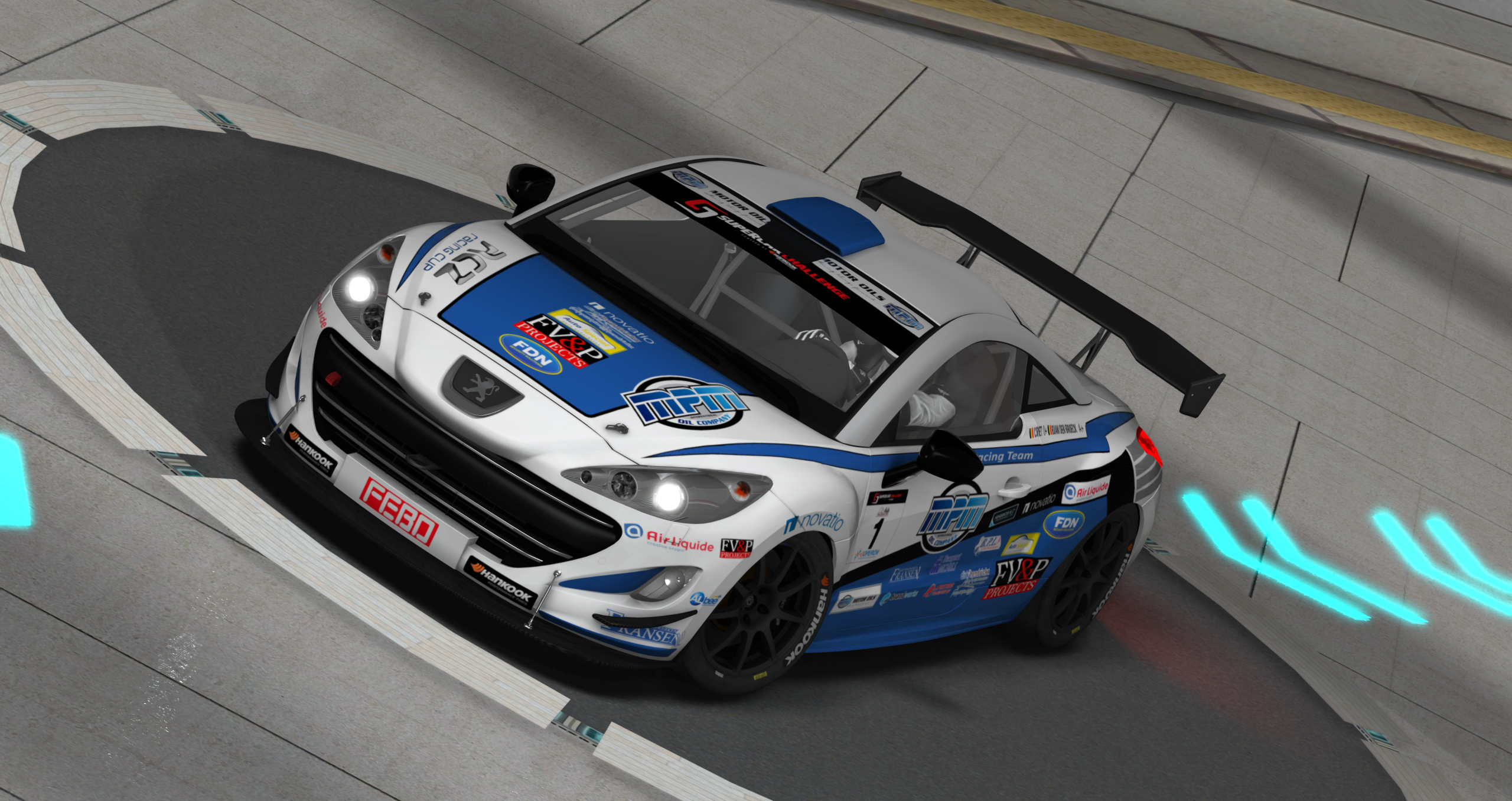 Peugeot RCZ Racing Cup, skin traxx_racing_team