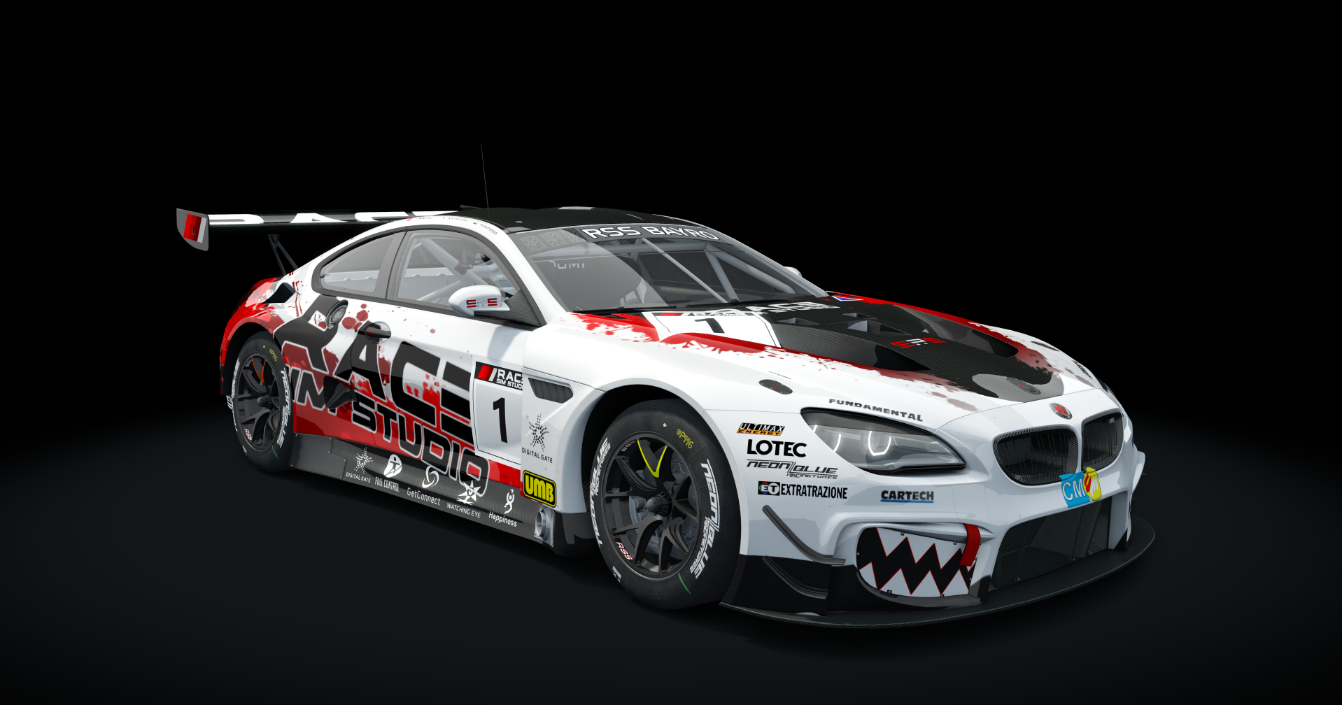 GT-M Bayro 6 V8, skin 03_rss_red_dgt