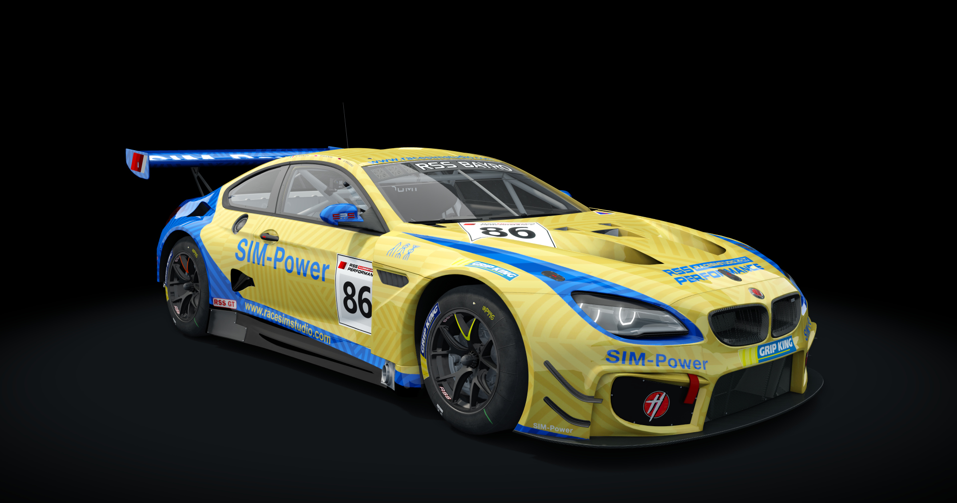 GT-M Bayro 6 V8, skin 05_sim_power_blue_gtm