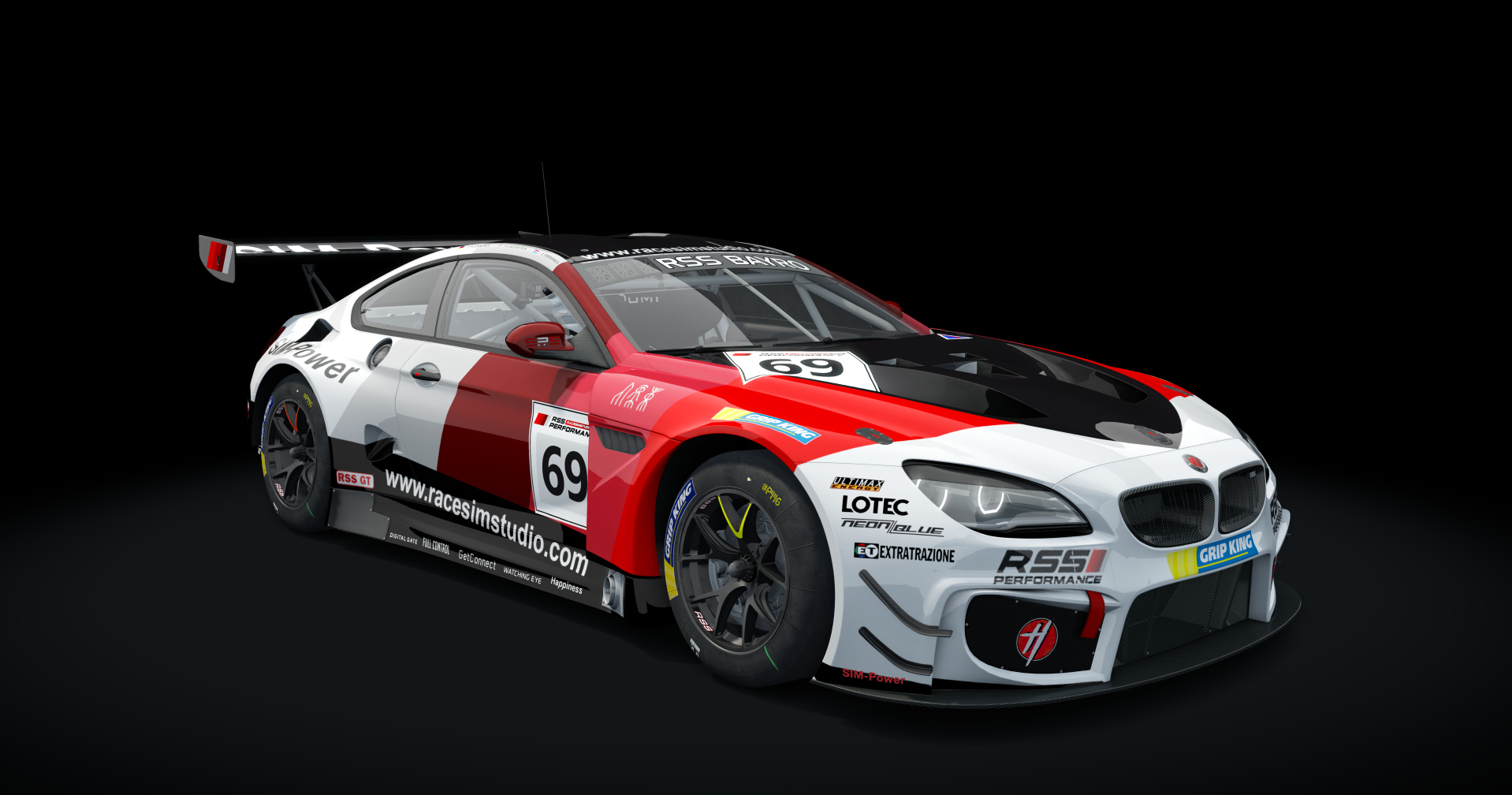 GT-M Bayro 6 V8, skin 06_sim_power_grey_dgt