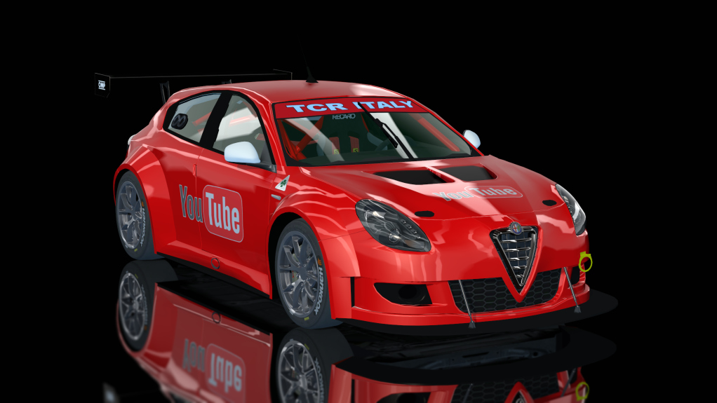 Alfa Romeo Giulietta TCR, skin uotube