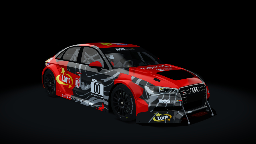 Audi RS3 TCR, skin rs3