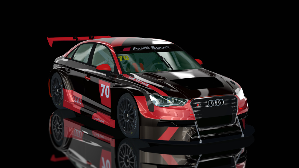 Audi RS3 TCR, skin team_audi_70