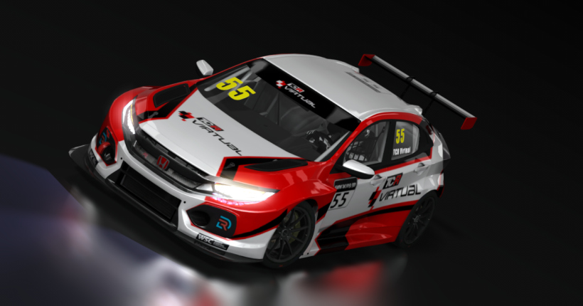 Honda Civic Type R TCR Fk7, skin 55_tcr_virtual