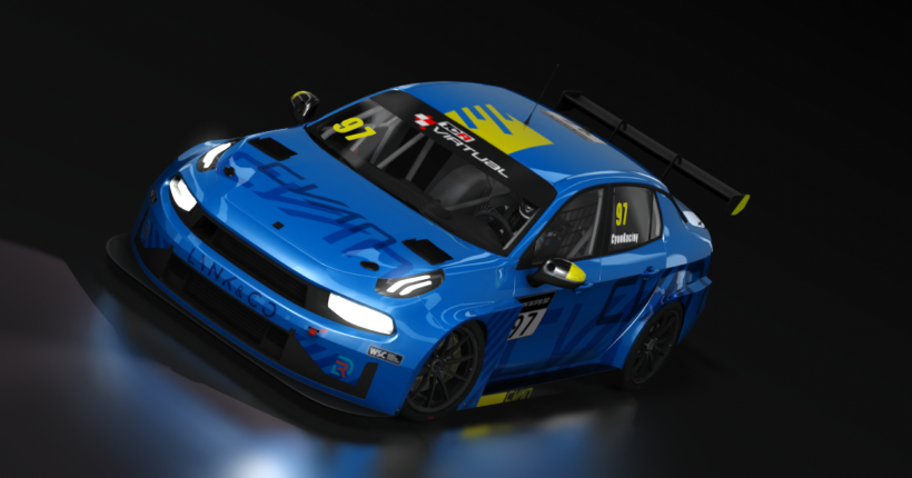 Lynk & Co 03 TCR, skin 97_Cyan_Racing