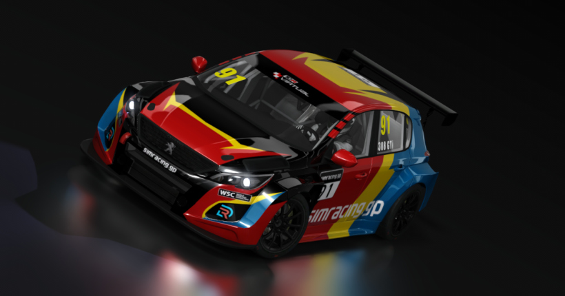 Peugeot 308 TCR, skin 91_Peugeot_308_fantasy