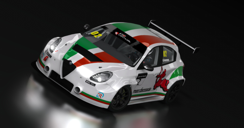 Alfa Romeo Giulietta Veloce TCR, skin 02_romeo_ferraris