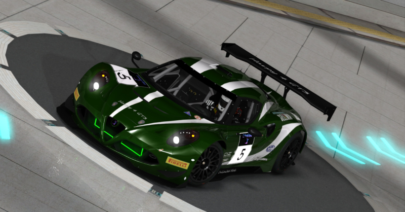 Alfa Romeo 4C GT3 Harpy PkT Sprint, skin 5_green 4