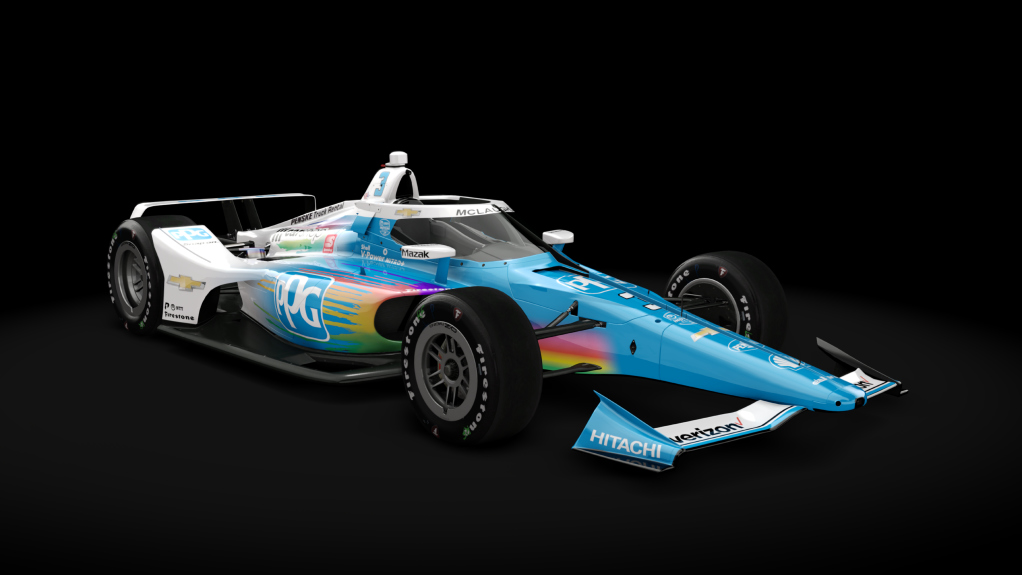 2021 Dallara DW12 (Oval Kit), skin 03_McLaughlin