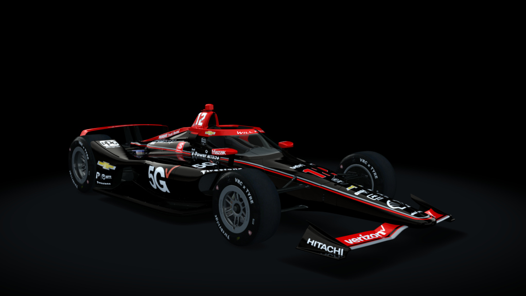 2021 Dallara DW12 (Oval Kit), skin 12_WillPower