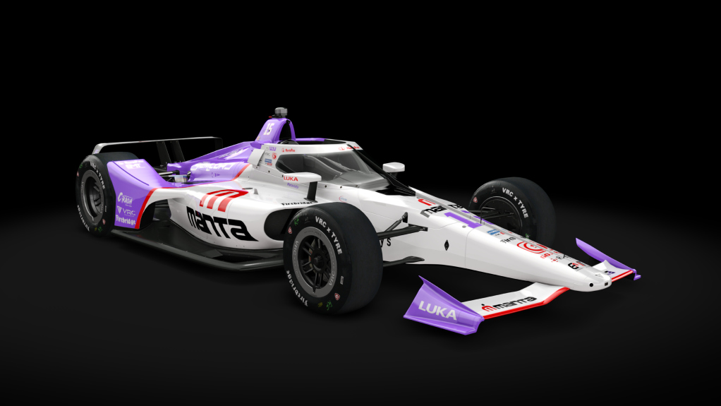 2021 Dallara DW12 (Oval Kit), skin 15_EMT_Racing