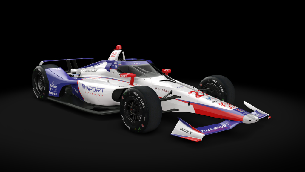 2021 Dallara DW12 (Oval Kit), skin 25_ANP