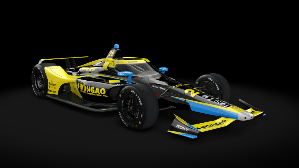 2021 Dallara DW12 (Oval Kit), skin 26_ANP