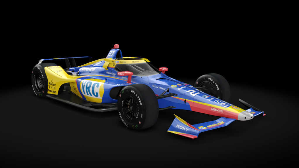 2021 Dallara DW12 (Oval Kit), skin 27_ANP