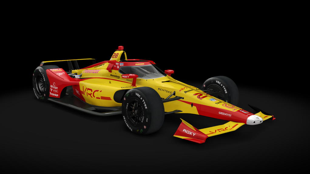 2021 Dallara DW12 (Oval Kit), skin 28_ANP