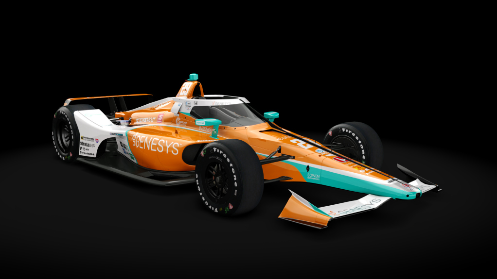 2021 Dallara DW12 (Oval Kit), skin 29_Hinchcliffe