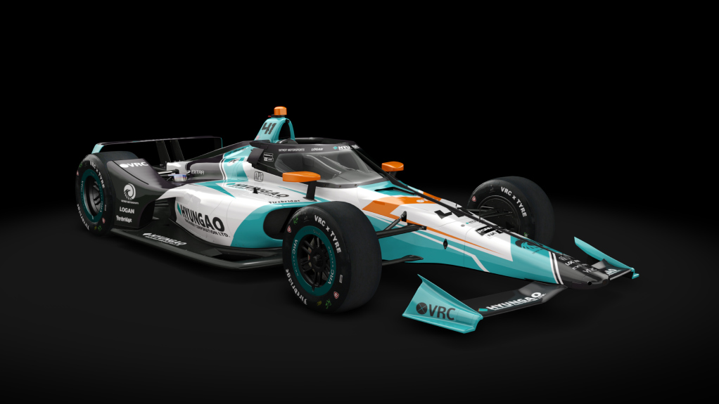 2021 Dallara DW12 (Oval Kit), skin 41_Hyungao