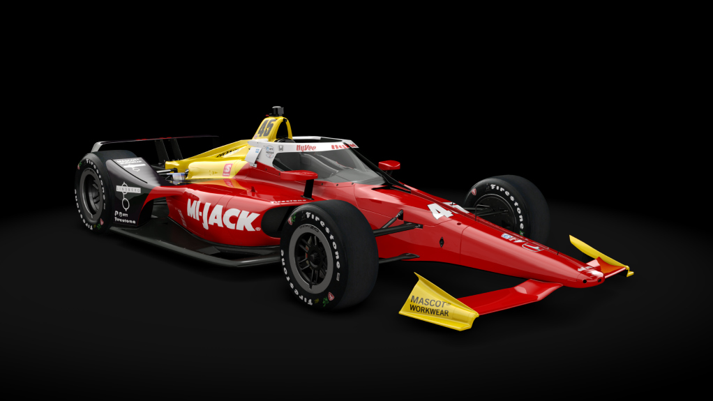 2021 Dallara DW12 (Oval Kit), skin 45_Lungaard