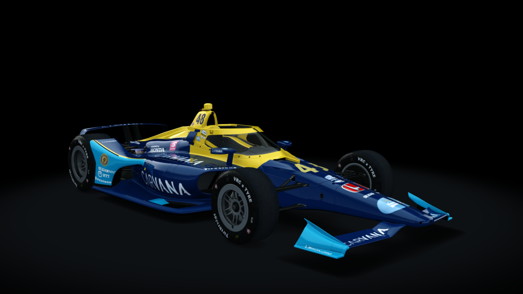 2021 Dallara DW12 (Oval Kit), skin 48_Johnson