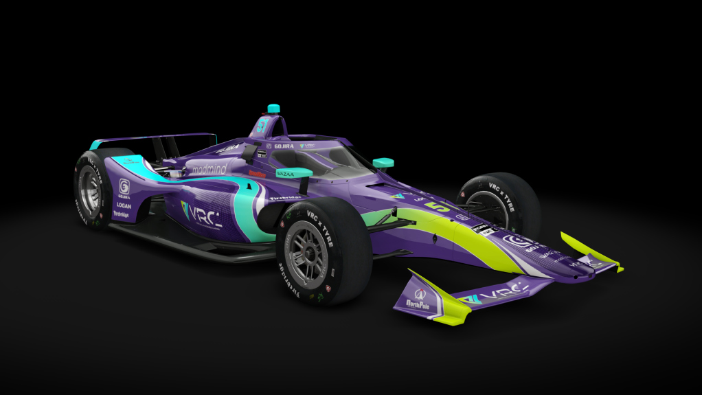 2021 Dallara DW12 (Oval Kit), skin 51_Gojira_VCR