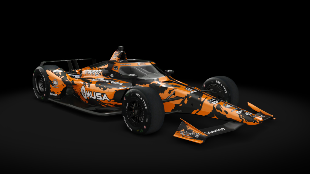 2021 Dallara DW12 (Oval Kit), skin 5_Enstone_Warro