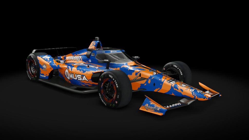 2021 Dallara DW12 (Oval Kit), skin 7_Enstone_Warro