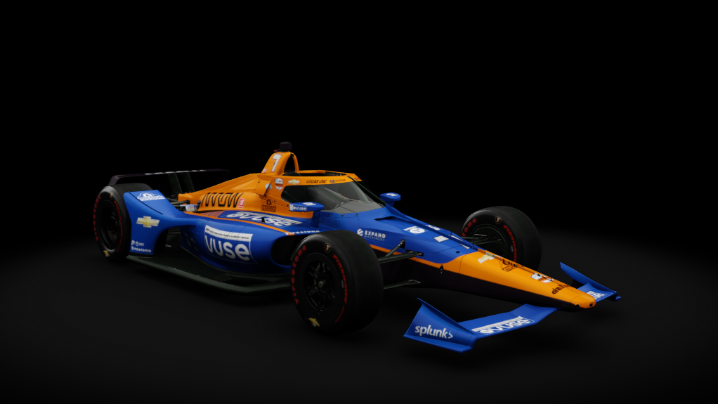 2021 Dallara DW12 (Oval Kit), skin 7_Rosenqvist_2021