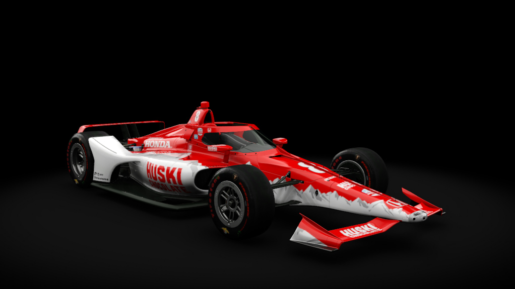 2021 Dallara DW12 (Oval Kit), skin 8_ganassi