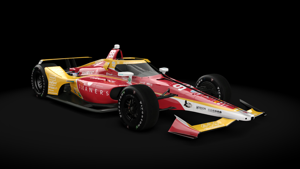 2021 Dallara DW12 (Oval Kit), skin 98_Andretti