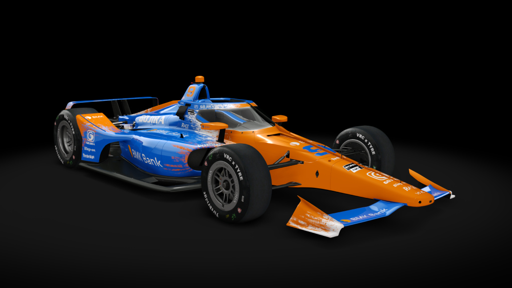 2021 Dallara DW12 (Oval Kit), skin 9_Gojira_Gassi