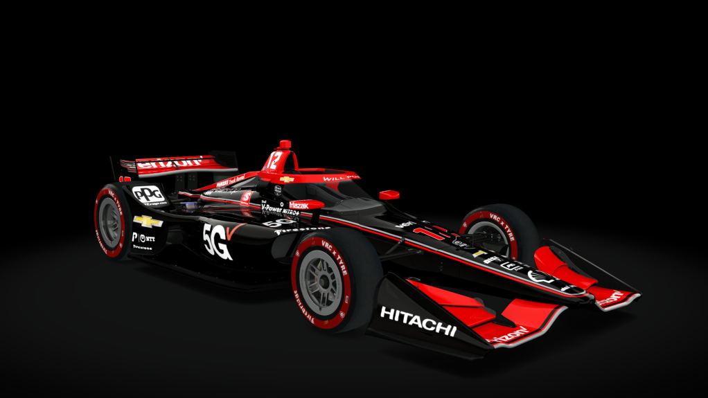 2021 Dallara DW12 (Road Kit), skin 12_WillPower