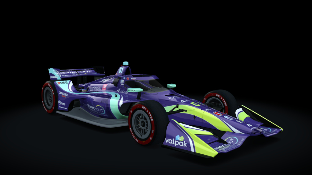 2021 Dallara DW12 (Road Kit), skin 51_Grosjean