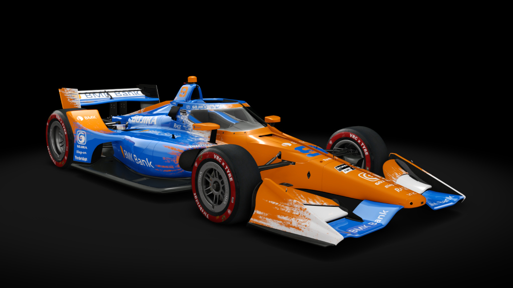 2021 Dallara DW12 (Road Kit), skin 9_Gojira_Gassi