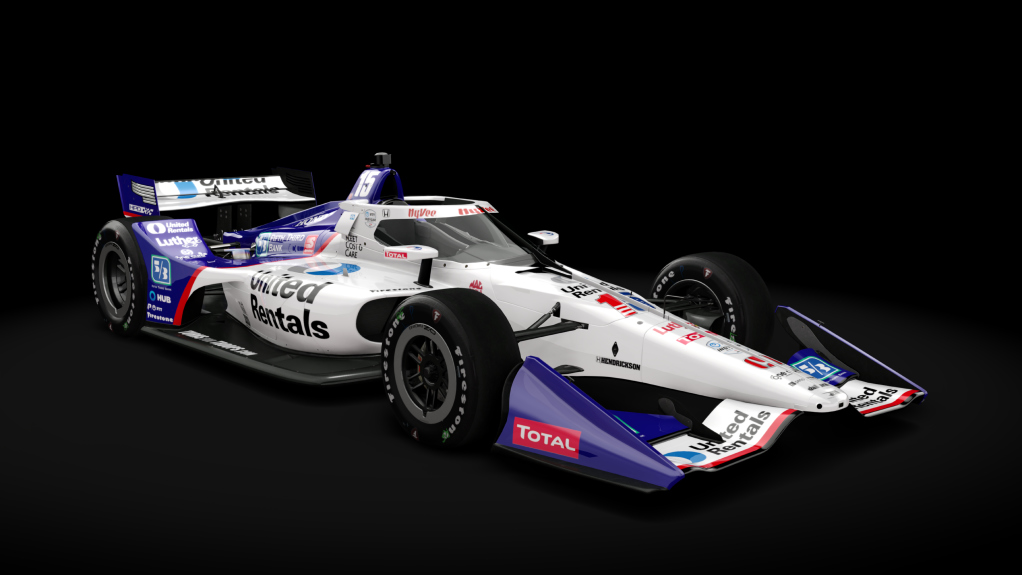 2021 Dallara DW12 (Short Oval Kit), skin 15_Rahal