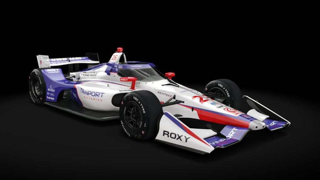 2021 Dallara DW12 (Short Oval Kit), skin 25_ANP