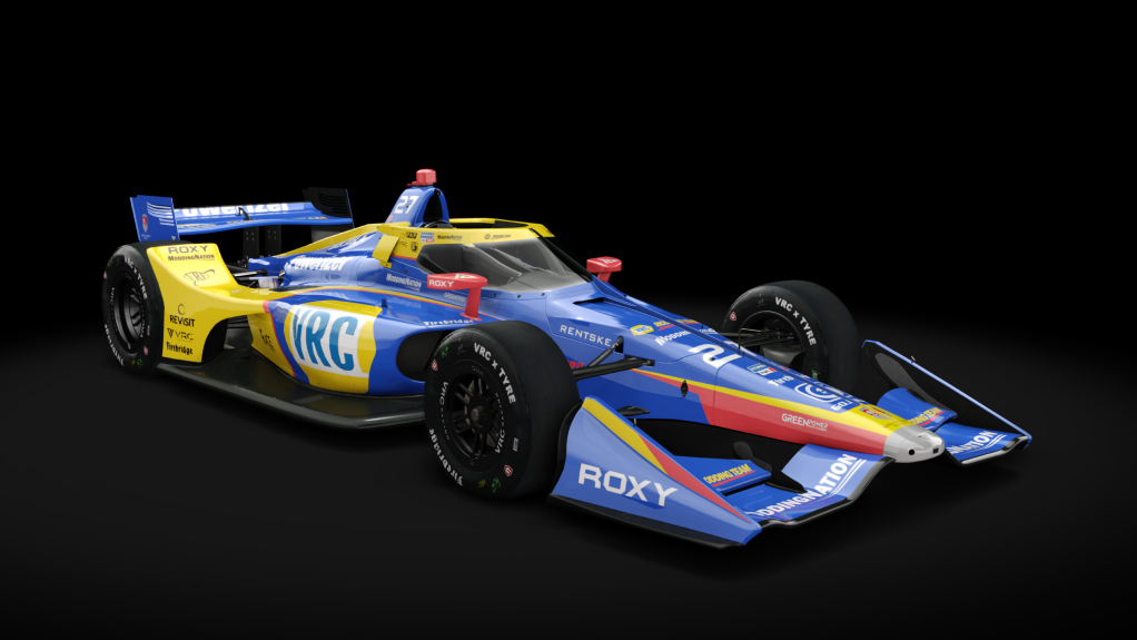 2021 Dallara DW12 (Short Oval Kit), skin 27_ANP