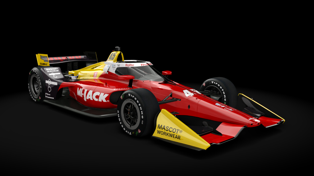 2021 Dallara DW12 (Short Oval Kit), skin 45_Lungaard