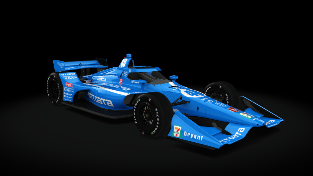 2021 Dallara DW12 (Short Oval Kit), skin 48_TonyKanaan