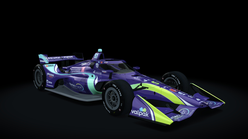 2021 Dallara DW12 (Short Oval Kit), skin 51_Grosjean