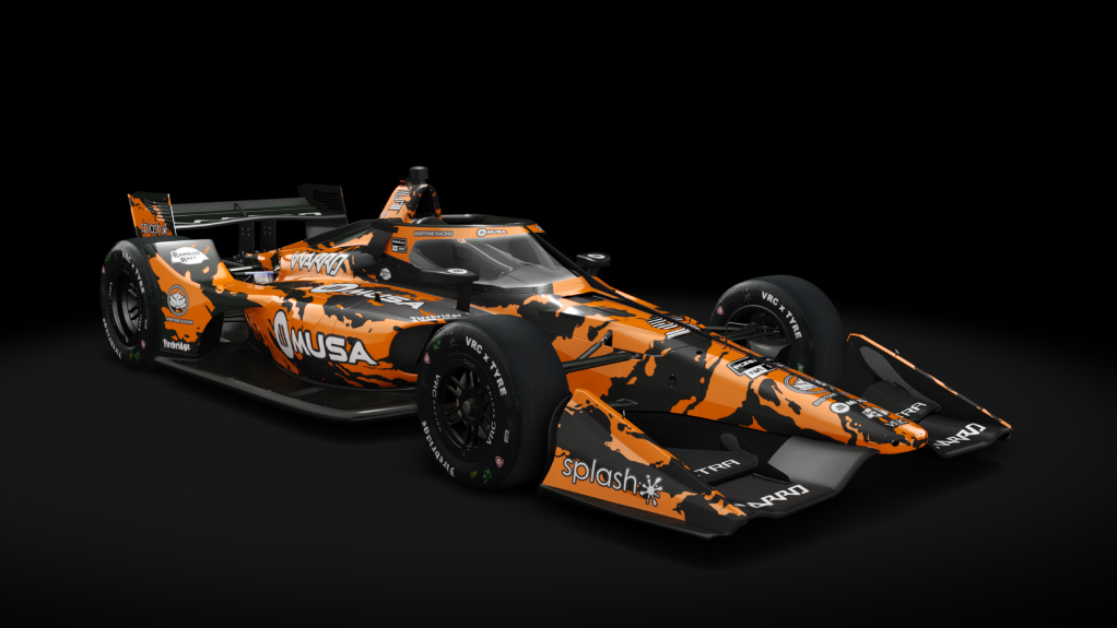 2021 Dallara DW12 (Short Oval Kit), skin 5_Enstone_Warro