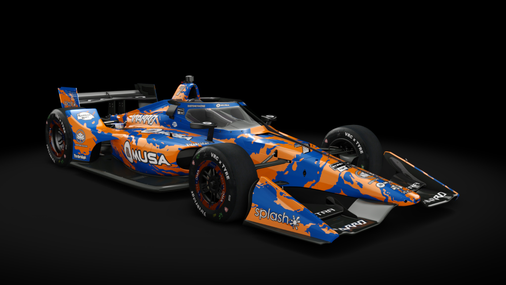 2021 Dallara DW12 (Short Oval Kit), skin 7_Enstone_Warro