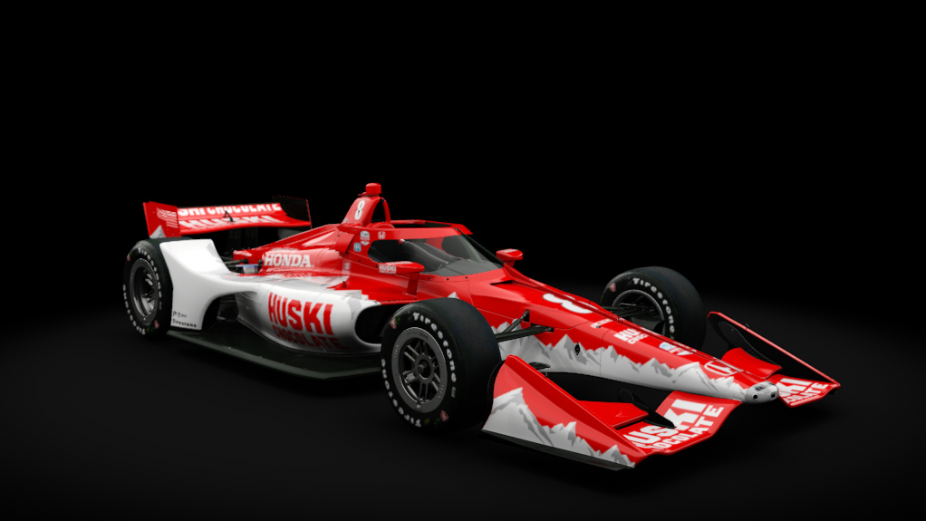 2021 Dallara DW12 (Short Oval Kit), skin 8_ganassi