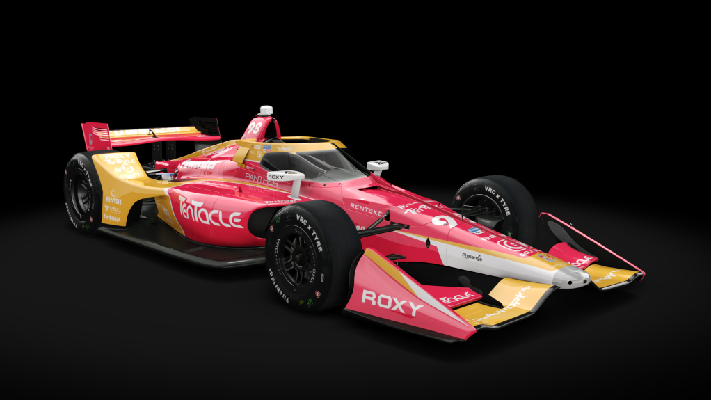 2021 Dallara DW12 (Short Oval Kit), skin 98_ANP